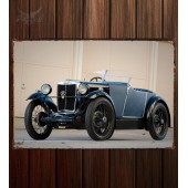 Металлическая табличка MG M-Type Midget